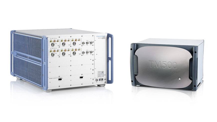 Rohde & Schwarz and VIAVI demonstrate 5G NR high-speed downlink IP data throughput using 8x FR1 and FR2 component carriers
